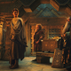 King Durin III, Elrond, and Prince Durin IV meet in Khazad-Dum